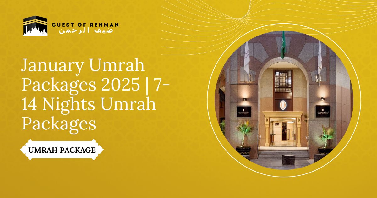 Looking for budgetfriendly January Umrah packages 2025?